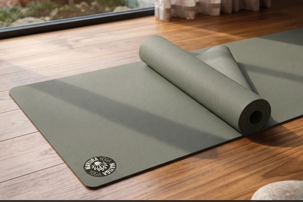 Mayura Eco mat rolled up close-up