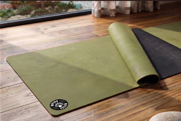 Mayura Eco rolled olive green yoga mat